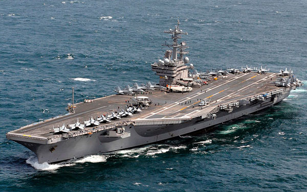 USS NIMITZ CVN-68, el mayor portaaviones americano