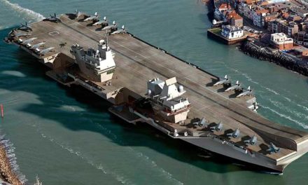 Portaaviones británico HMS Queen Elizabeth