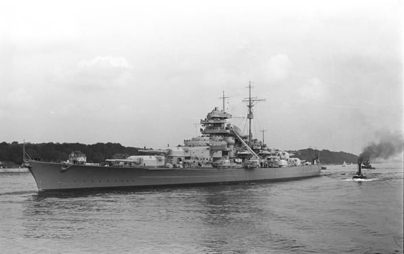 El Acorazado alemán Bismarck