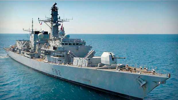 Las Fragatas de la Royal Navy