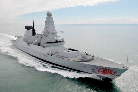 Los Destructores Tipo 45 de la Royal Navy