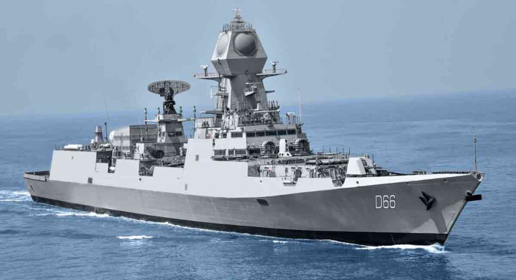 La Armada India en Acción
