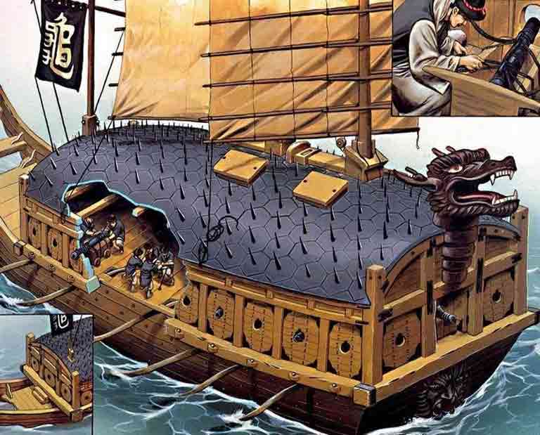 El Escudo del Mar: Defensa Coreana con el Barco Tortuga