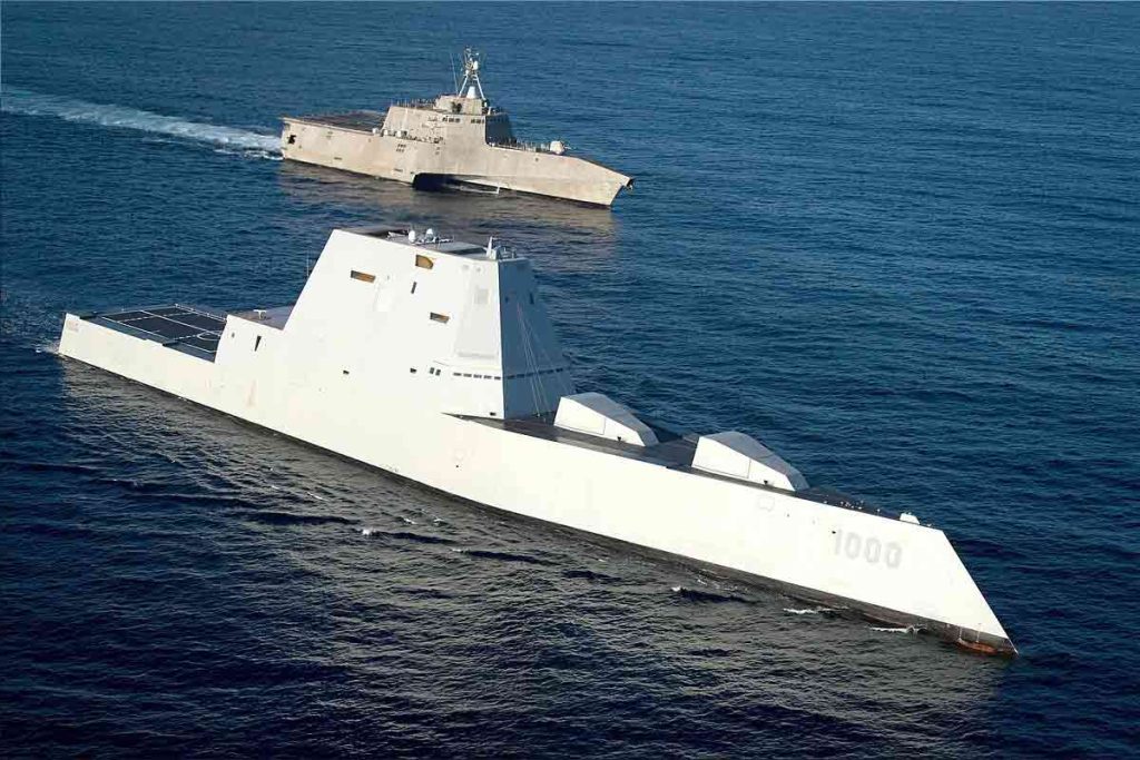 Modernización para Misiles Hipersónicos del USS Zumwalt
