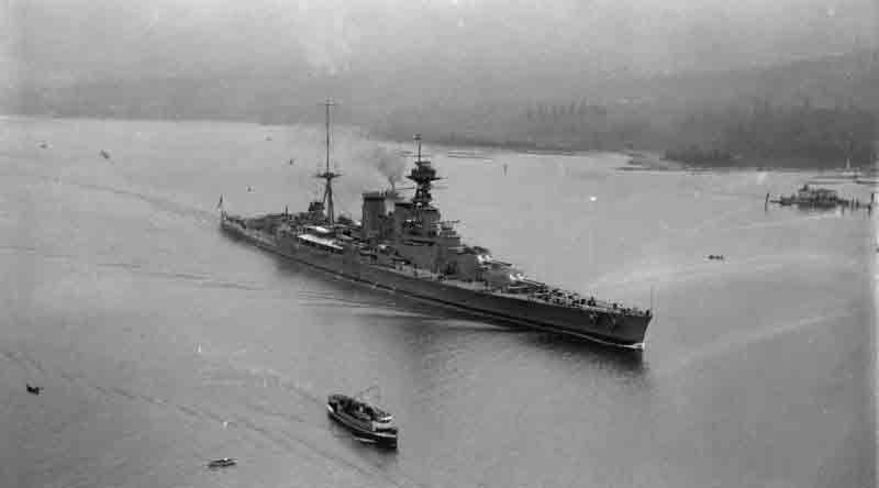 El Último Saludo: El HMS Hood