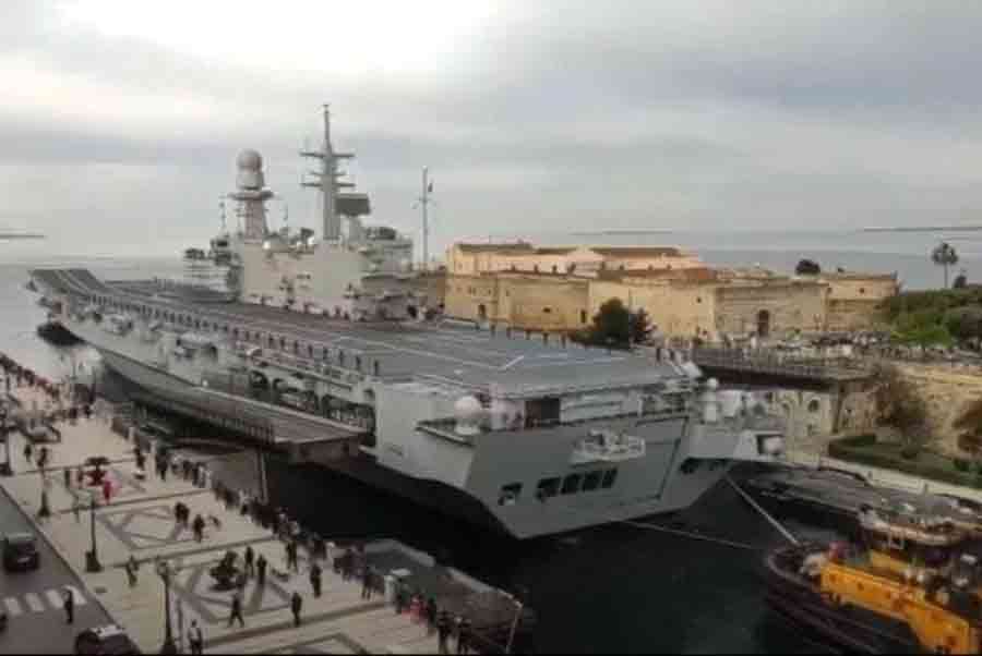 Contribución a la Seguridad Global del portaaviones cavour